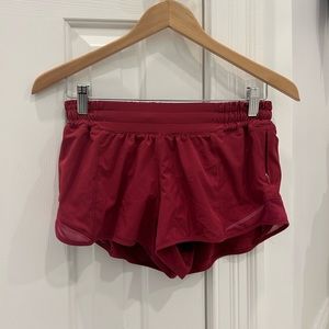 2.5 inch, size 6, maroon, hotty hots